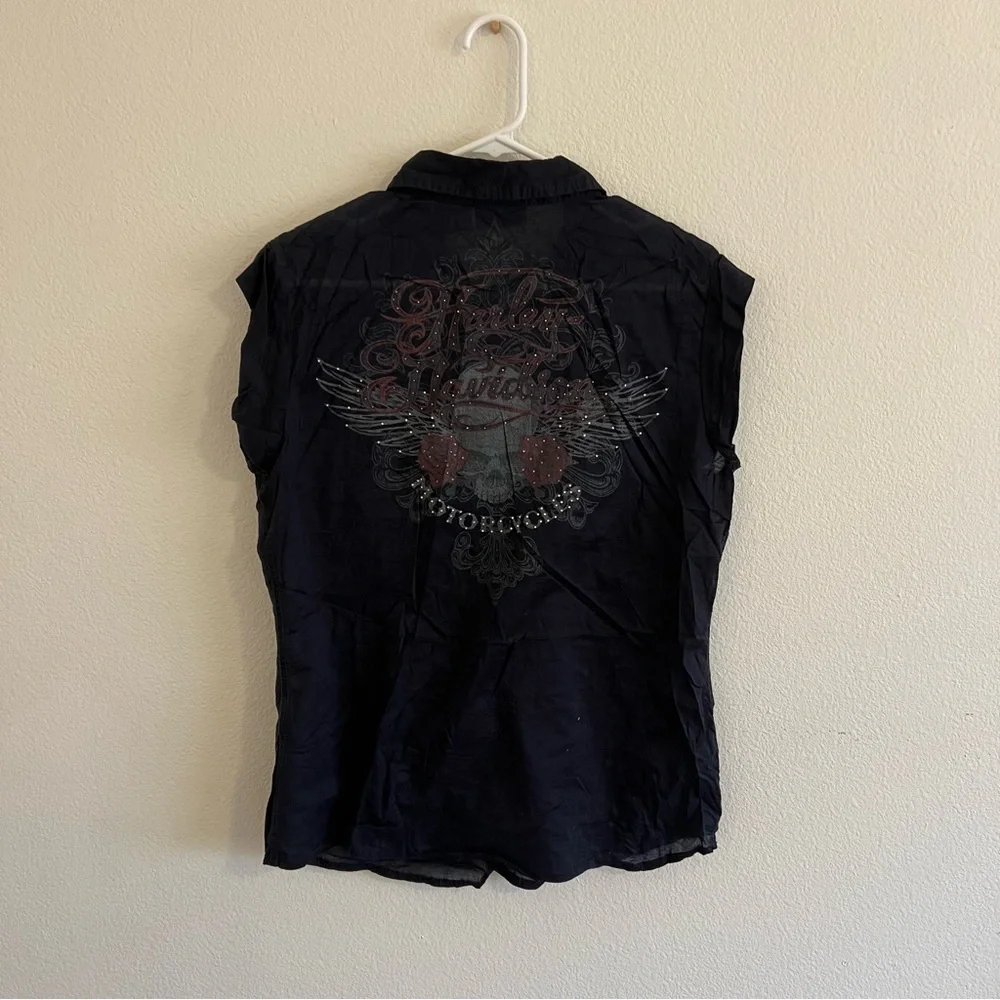 Vintage Harley-Davidson Black Graphic Shirt - Picture 9 of 9